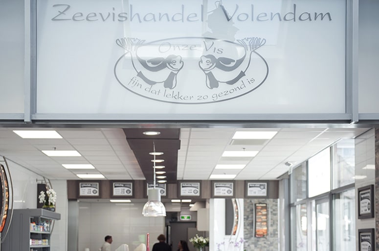 Zeevishandel Volendam Uithoorn winkelcentrum Zijdelwaard