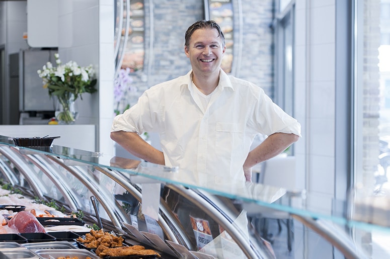Zeevishandel Volendam Uithoorn winkelcentrum Zijdelwaard